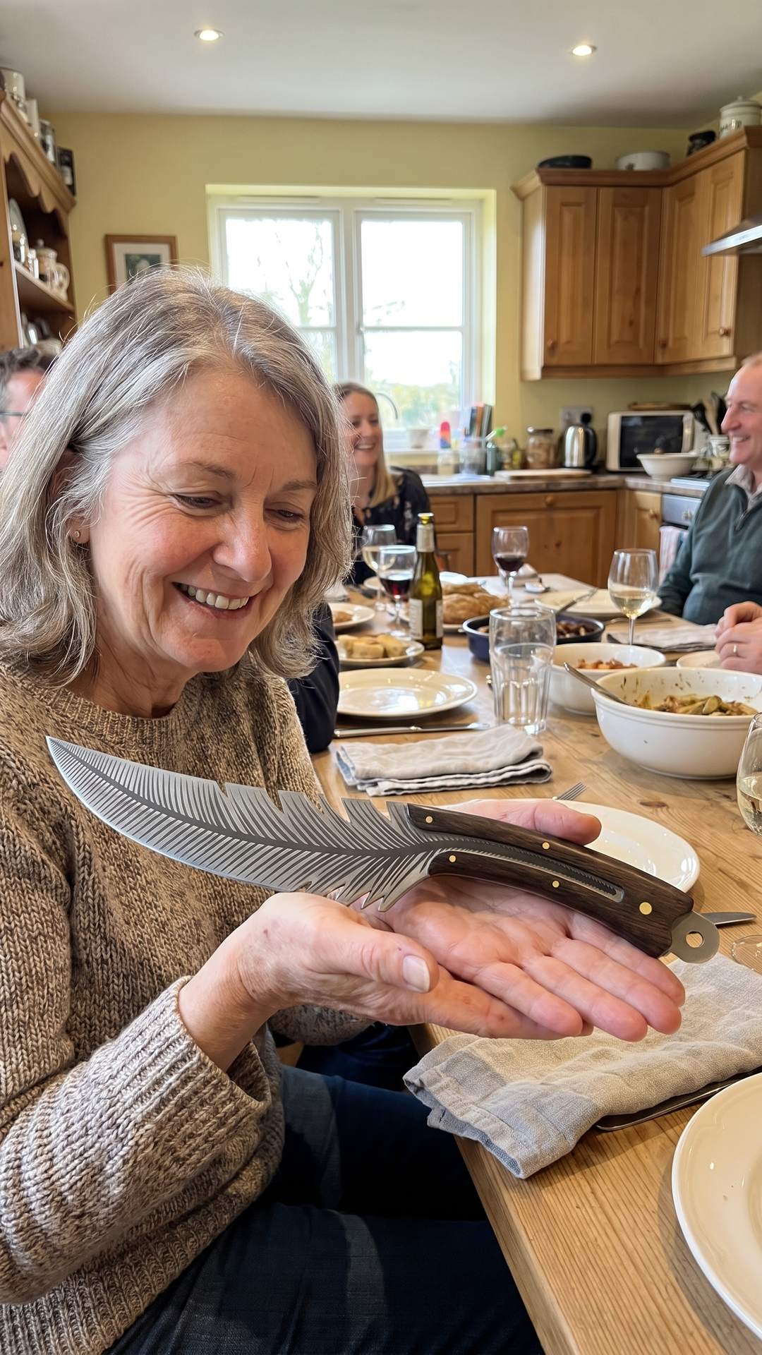 Royce's feather knife