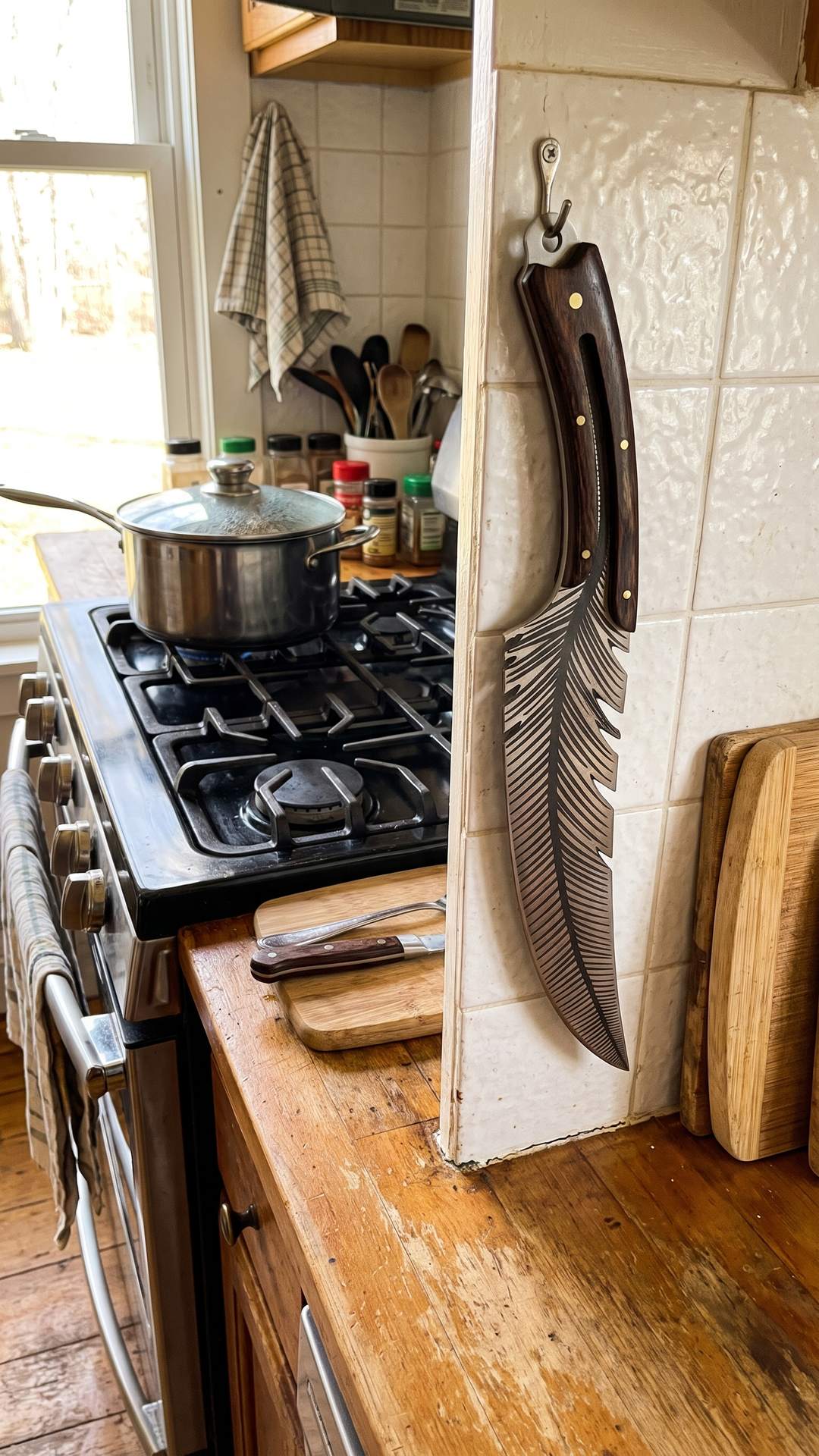 Royce's feather knife