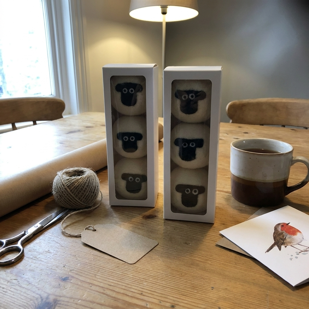 Customer photo of sheep wool dryer balls