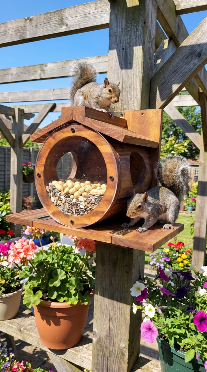 Otis squirrel barrel f5-pergola