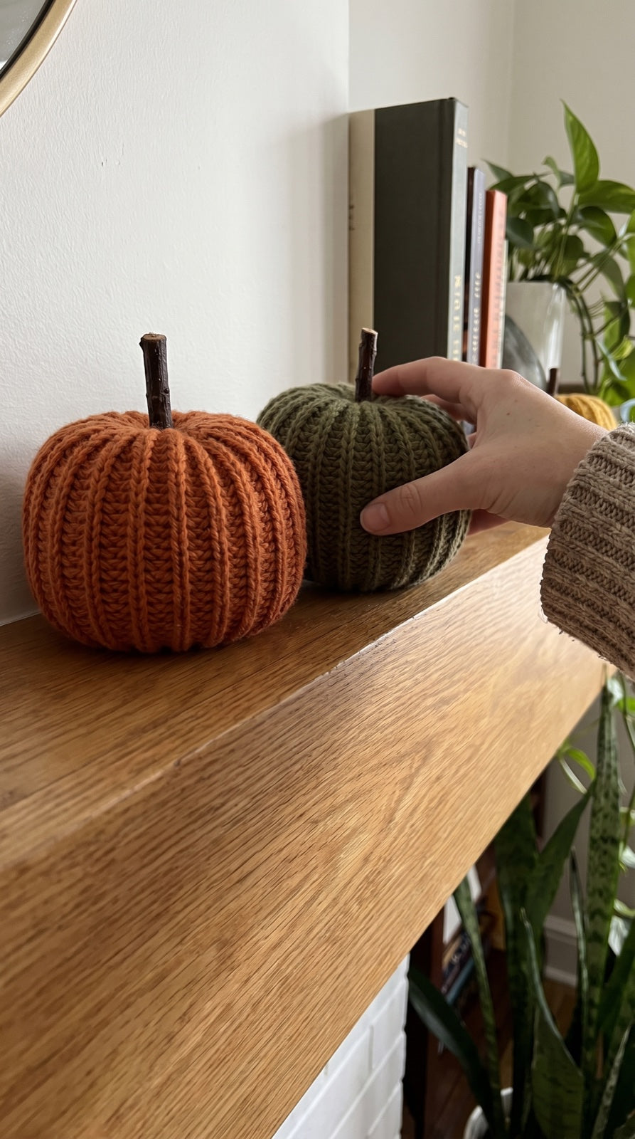 Hand-knit pumpkins customer photo 1